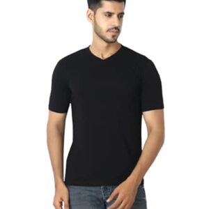 Men's V-neck T-shirt at best price in Tiruppur by Sri Ganapathi
