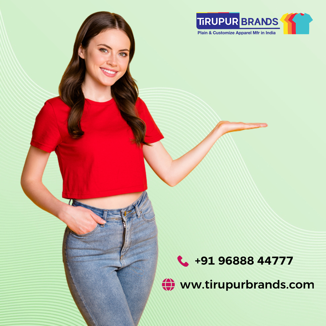 Crop Top Supplier in Tirupur – Women Crop Tops Manufacturer in Tirupur – Girls Crop Tee Shirts Supplier Tirupur – Women Fashion Tops Exporter