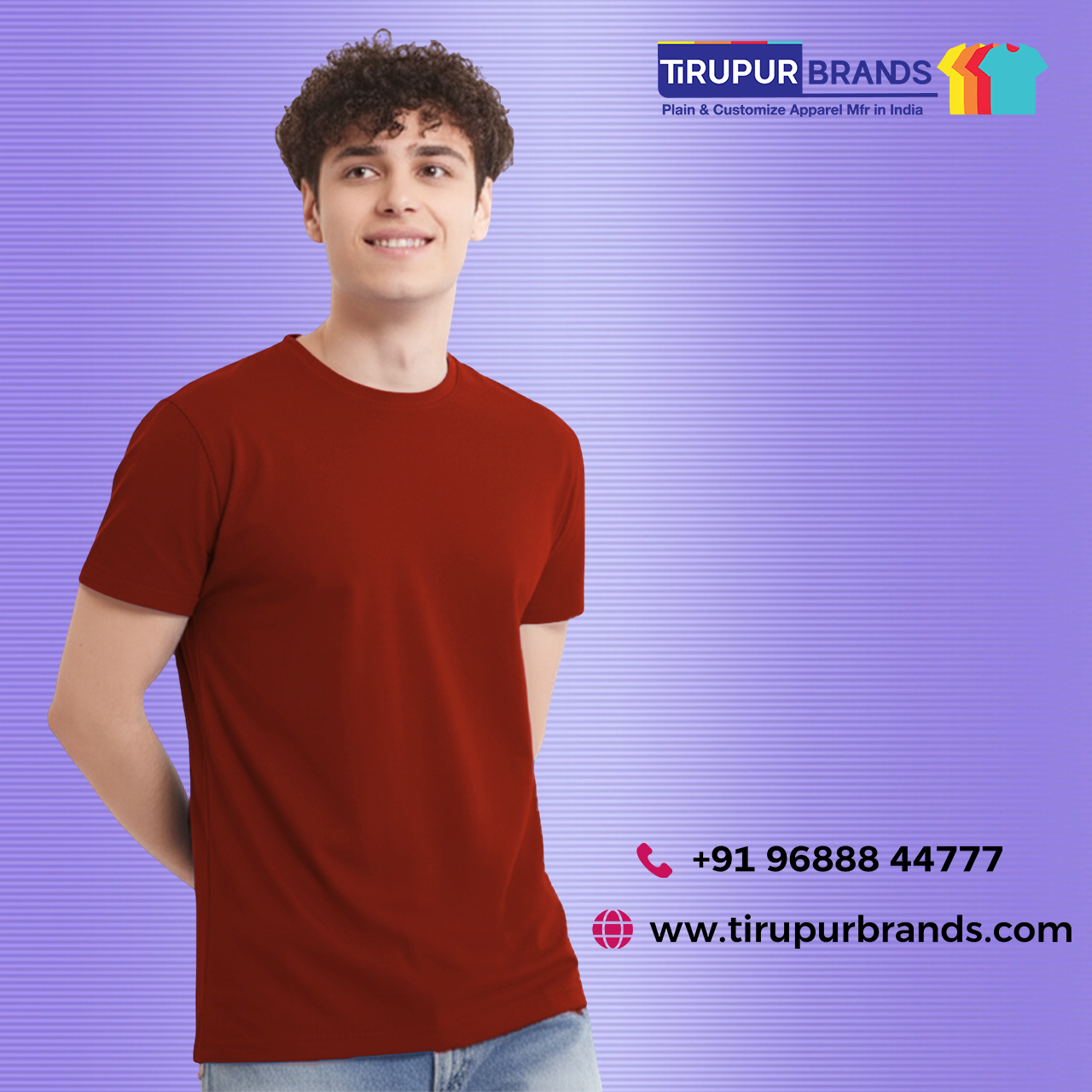Plain Round Neck T-Shirts Tirupur– Trusted Cotton Tee Manufacturers – Bulk T-Shirt Suppliers Tirupur – Regular Fit & Timeless T-Shirt Makers